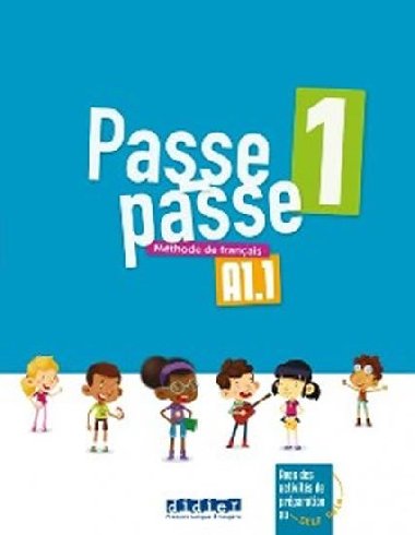 Passe passe 1 A1.1: Livre leve - Adam Catherine