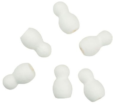 Figurky z buniiny k dekorovn 4 cm (6ks) - neuveden