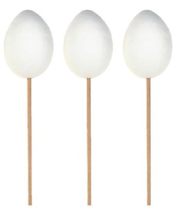 Vajka z buniiny k nazdoben - zpich 6 cm+ pejle (12 ks) - neuveden