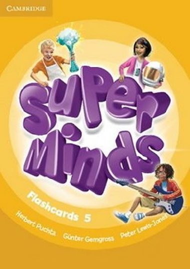 Super Minds Level 5 Flashcards (Pack of 93) - Puchta Herbert, Gerngross Gnter