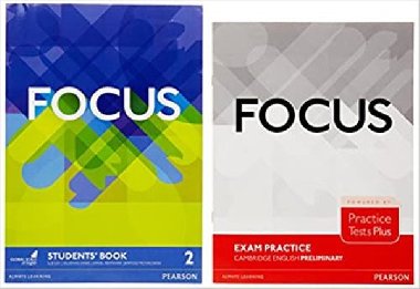 Focus 2 Students Book w/ Practice Test Plus Preliminary Pack - Jones Vaughan