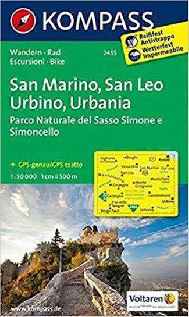 San Marino, San Leo, Urbino 2455    NKOM - neuveden