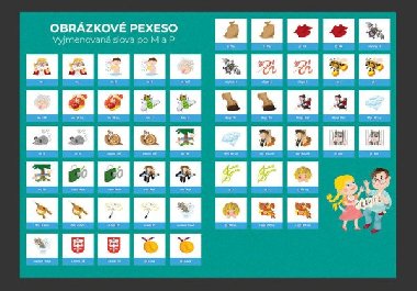 Pexeso: Vyjmenovan slova M + P - Martin Stank