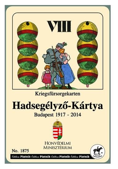 Piatnik Karty mari. 1.svtov vlka (reprint HU) - neuveden