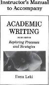 Academic Writing Instructors Manual - Leki Ilona