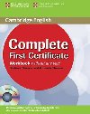 Complete First Certificate Workbook without answers with Audio CD - Thomas Amanda