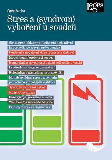 Stres a (syndrom) vyhoen u soudc - Pavel Vrcha