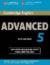 Cambridge English Advanced 5 Students Book with Answers - kolektiv autor