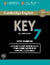 Cambridge English Key 7 Students Book Pack (Students Book with Answers and Audio CD) - kolektiv autor