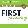 Cambridge English First for Schools 2 Audio CDs (2) - kolektiv autor