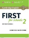 Cambridge English First for Schools 2 Students Book without answers - kolektiv autor