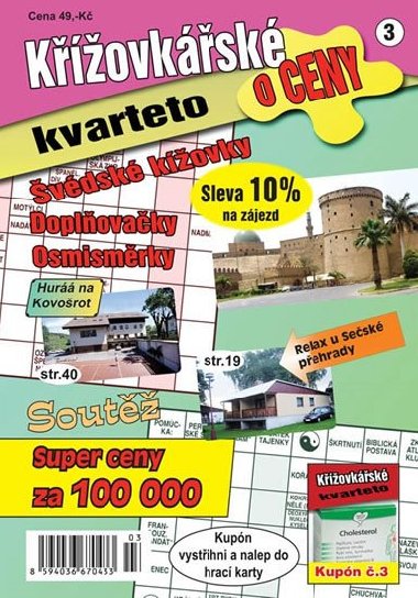 Kovksk kvarteto o ceny 3 - vdsk kovky, doplovaky, osmismrky - Agrofin