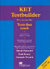 KET Testbuilder With Key & A-CD - Dymond Sarah
