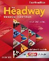 New Headway Fourth Edition Elementary Students Book with iTutor DVD-ROMand Oxford Online Skills - Soars Liz a John
