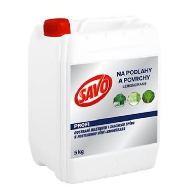 Savo na podlahy - Lemongrass 5 kg - neuveden