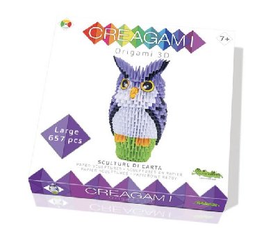 Creagami Sova - Kreativn sada - neuveden