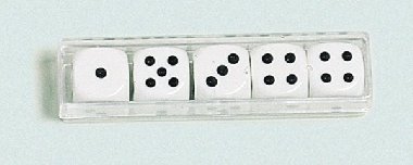 5 kostek 16 mm klasick - Piatnik
