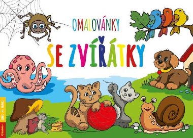 Omalovnky se zvtky - Ivana Skorov