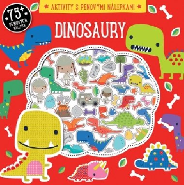 Dinosaury Aktivity s penovmi nlepkami - 