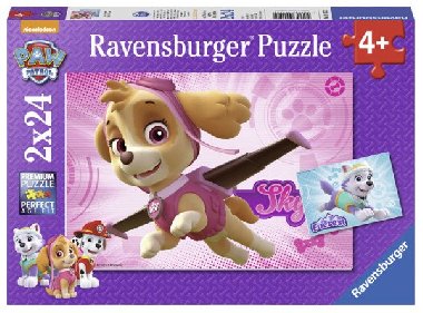 Puzzle Tlapková Patrola/2x24 dílků - neuveden