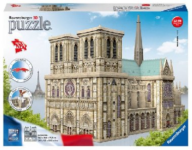 Puzzle 3D Notre Dame 324 dlk - neuveden