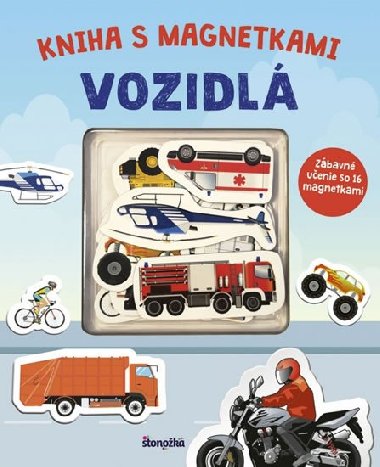 Kniha s magnetkami: Vozidl - neuveden