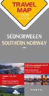 Norsko jih  1:300T  TravelMap KUNTH - neuveden
