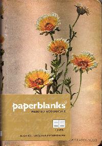 Zpisnk Painted Botanicals mini - linkovan 9.5 x 14 cm - Paperblanks