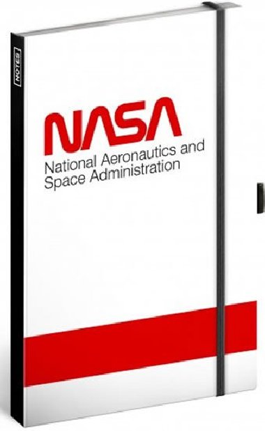 Notes - NASA Worm, linkovan, 13  21 cm - neuveden