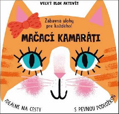 Veľký blok zábavy Mačací kamaráti - 