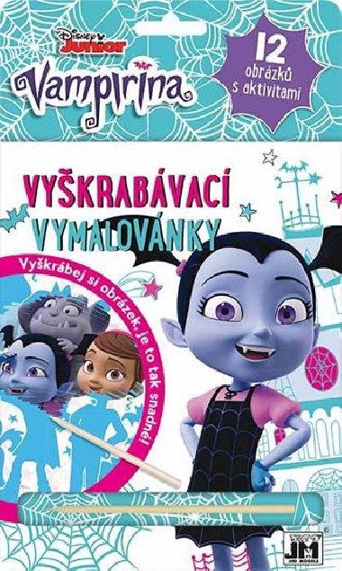 Vampirina - Vykrabvac vymalovnky - neuveden