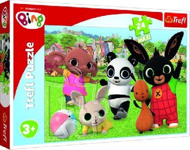 Puzzle Bing: Zbava v parku MAXI/24 dlk - neuveden