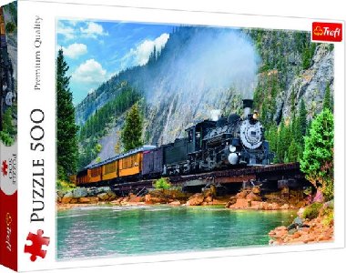 Puzzle Vlak v horch - 500 dlk - Trefl