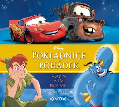 Disney - Aladin, Auta, Petr Pan (audiokniha pro dti) - 