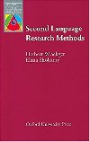 Second Language Research Methods - Seliger Herbert W.