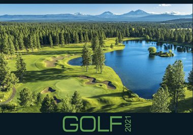 Golf 2021 - nástěnný kalendář - Spektrum Grafik