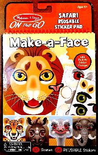 Vytvoř obličej - safari - Melissa a Doug