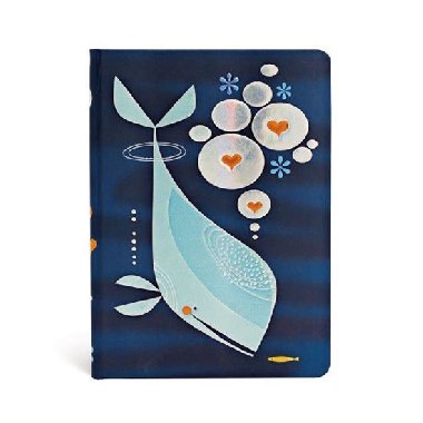 Zpisnk Paperblanks - Whale and Friend, Midi / nelinkovan - neuveden