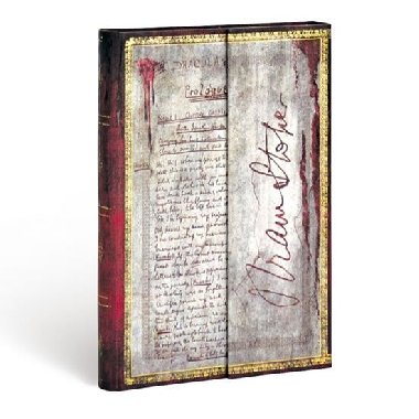 Zpisnk Paperblanks - Bram Stoker, Dracula Mini / linkovan - neuveden