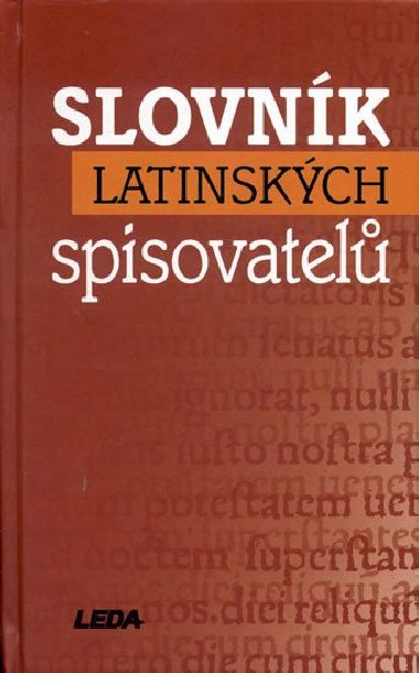 Slovnk latinskch spisovatel - Eva Kukov