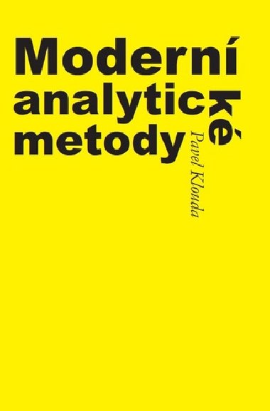 Modern analytick metody - Pavel Klouda