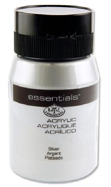 Royal & Langnickel Akrylov barva 500ml SILVER - neuveden