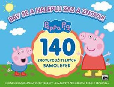 Prasátko Peppa - Bav se a nalepuj zas a znovu! - Jiri Models