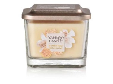 Yankee Candle svka Elevation 3 knoty - Rice Milk & Honey - neuveden