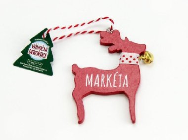 Vnon dekorace erven sob MARKTA - Happy Spirit