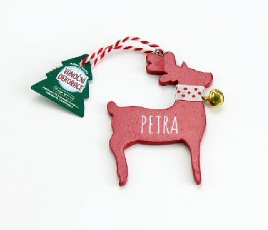 Vnon dekorace erven sob PETRA - Happy Spirit
