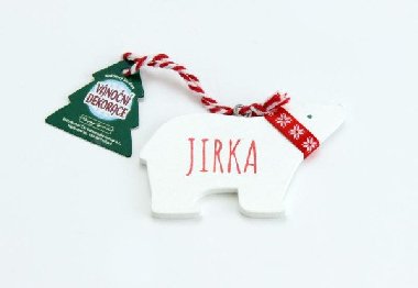 Vnon dekorace ledn medvd JIRKA - Happy Spirit