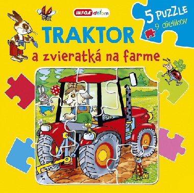 Traktor a zvieratk na farme - Pavlna amalkov