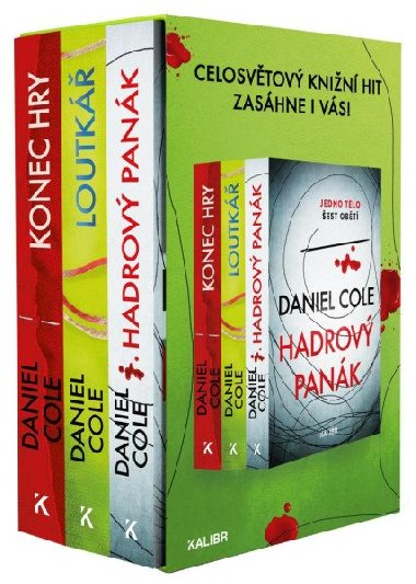Hadrov pank 1-3 (Hadrov pank + Loutk + Konec hry) - Daniel Cole