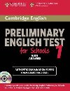 Cambridge Preliminary English Test for Schools 1 Self-study Pack (Students Book with Answers with Audio CDs (2)) - kolektiv autor